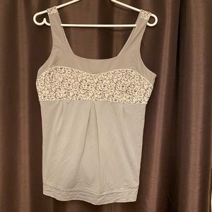 Lululemon grey tank